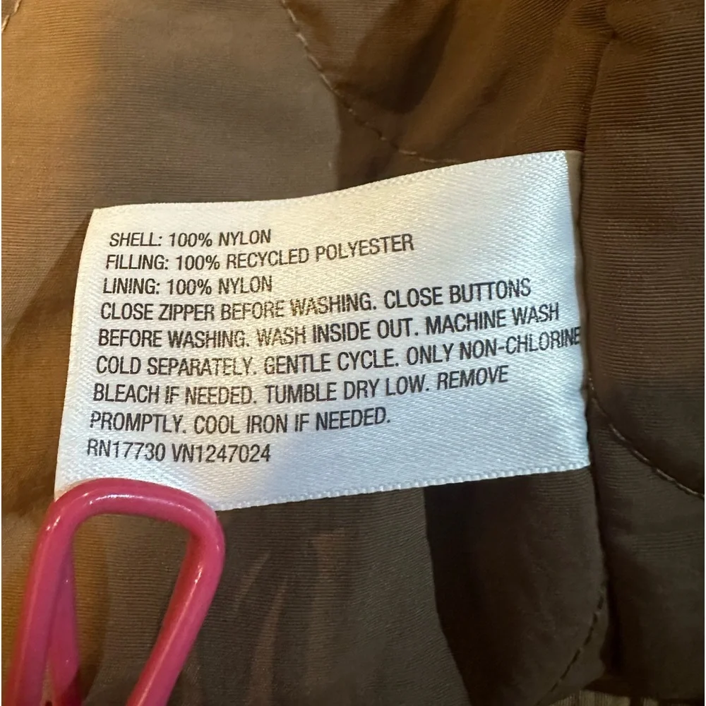 Future Collective Jacket Womens M Two Toned‎ Green Quilted Puffer Streetwear Y2K